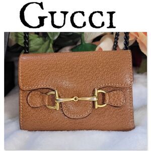 Authentic Gucci Horsebit 6 Keyring Holder EXCELLENT CONDITION